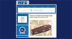Desktop Screenshot of midlandfuneralsupplies.co.uk